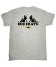 808 Skate. XXX Mud Flap T Shirt. Grey.