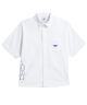 adidas. Shmoofoil Fighter Button-up Shirt. White.