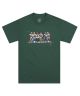 Bronze 56K.Dog Gang T-Shirt. Forest Green.