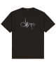 Dime. Octopus T Shirt. Vintage Black.