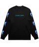 Atlantic Drift. OG Jelly Longsleeve T-Shirt. Black.