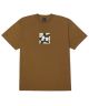 HUF. H Star T-Shirt. Mud.