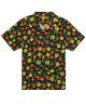 Krooked. Aloha Flower Shirt. Black.