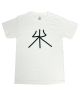 Shitty Kids. SK Logo T Shirt. White/ Black.