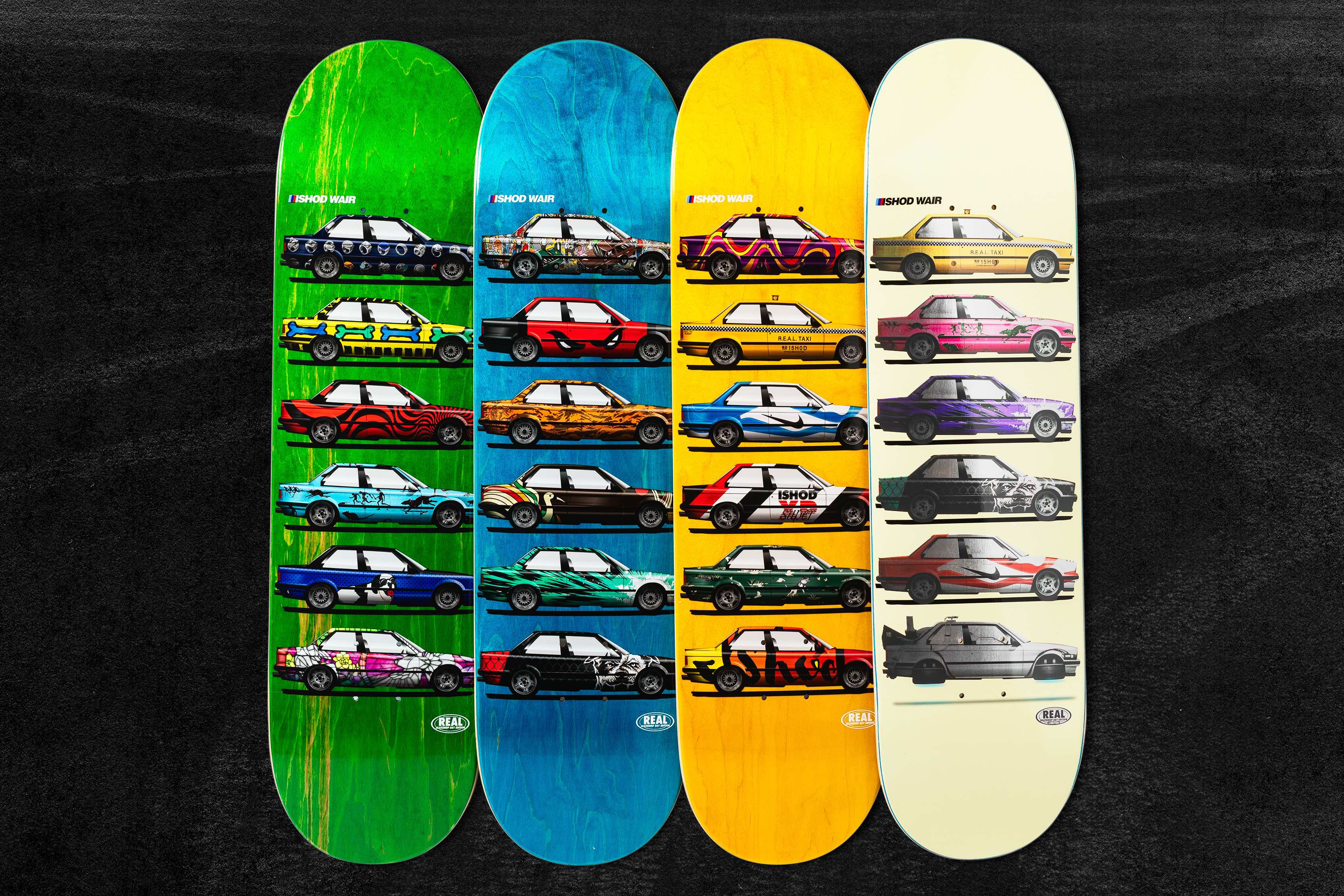 Real Skateboards Ishod Customs releasing in-store on Skateshop Day 2/15/25