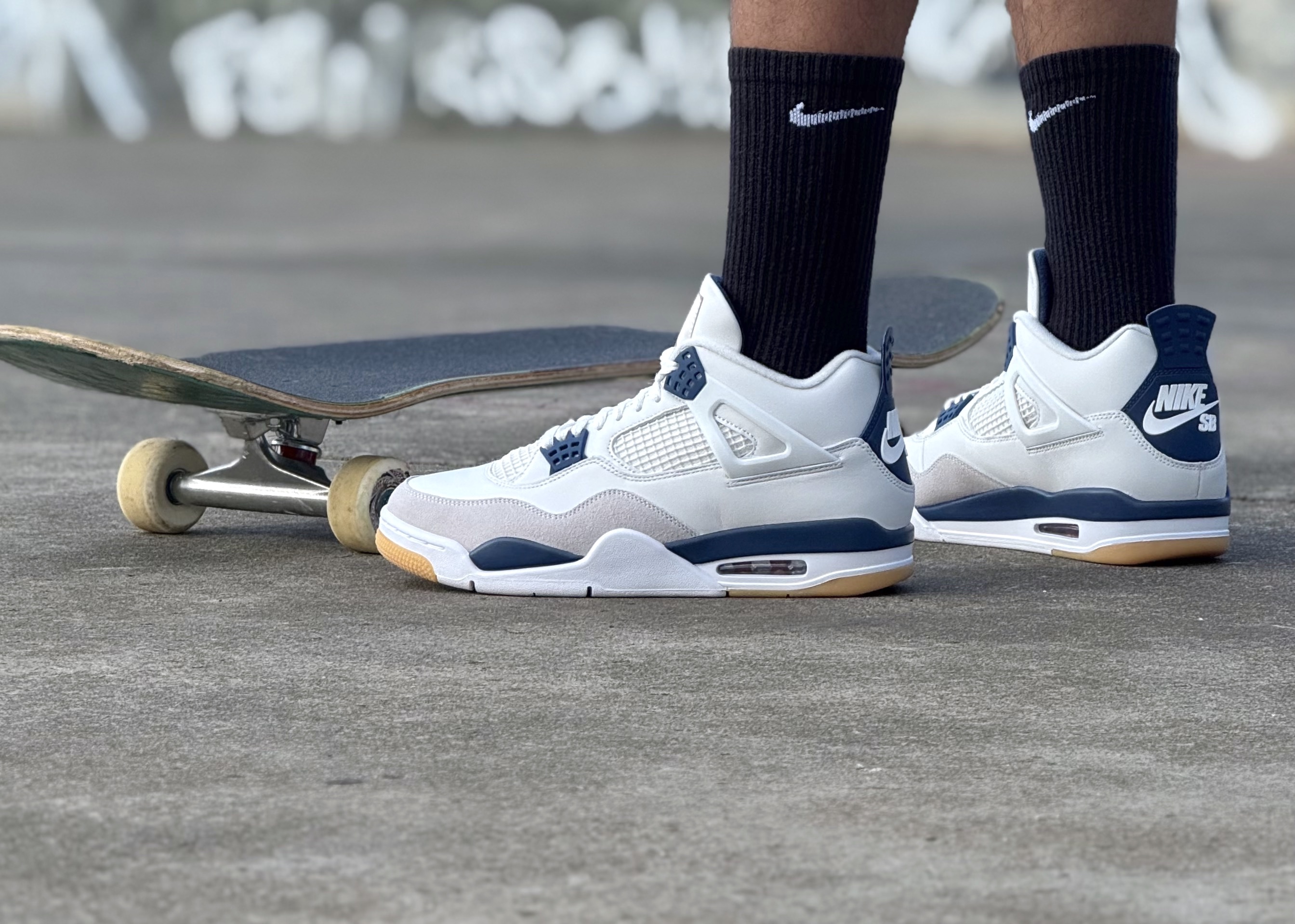 Nike SB x Air Jordan 4 Retro Navy releasing in-store Tuesday 3/18/25