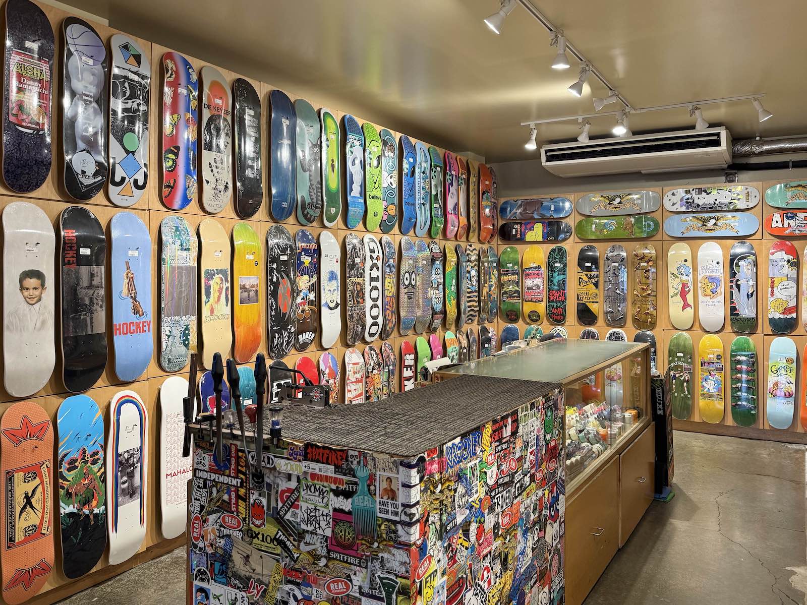 skateboards